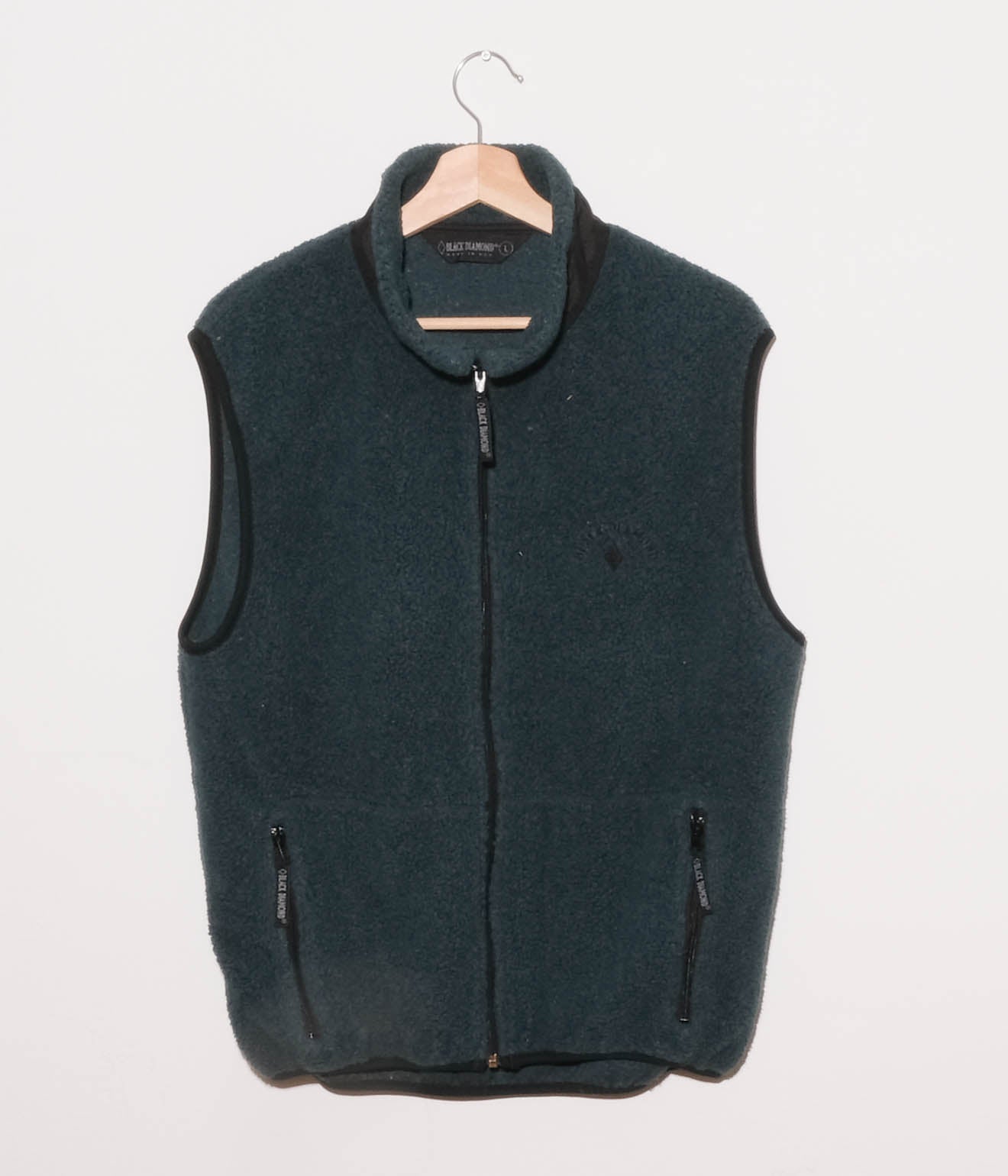 90's BLACK DIAMOND Fleece Vest (Green)