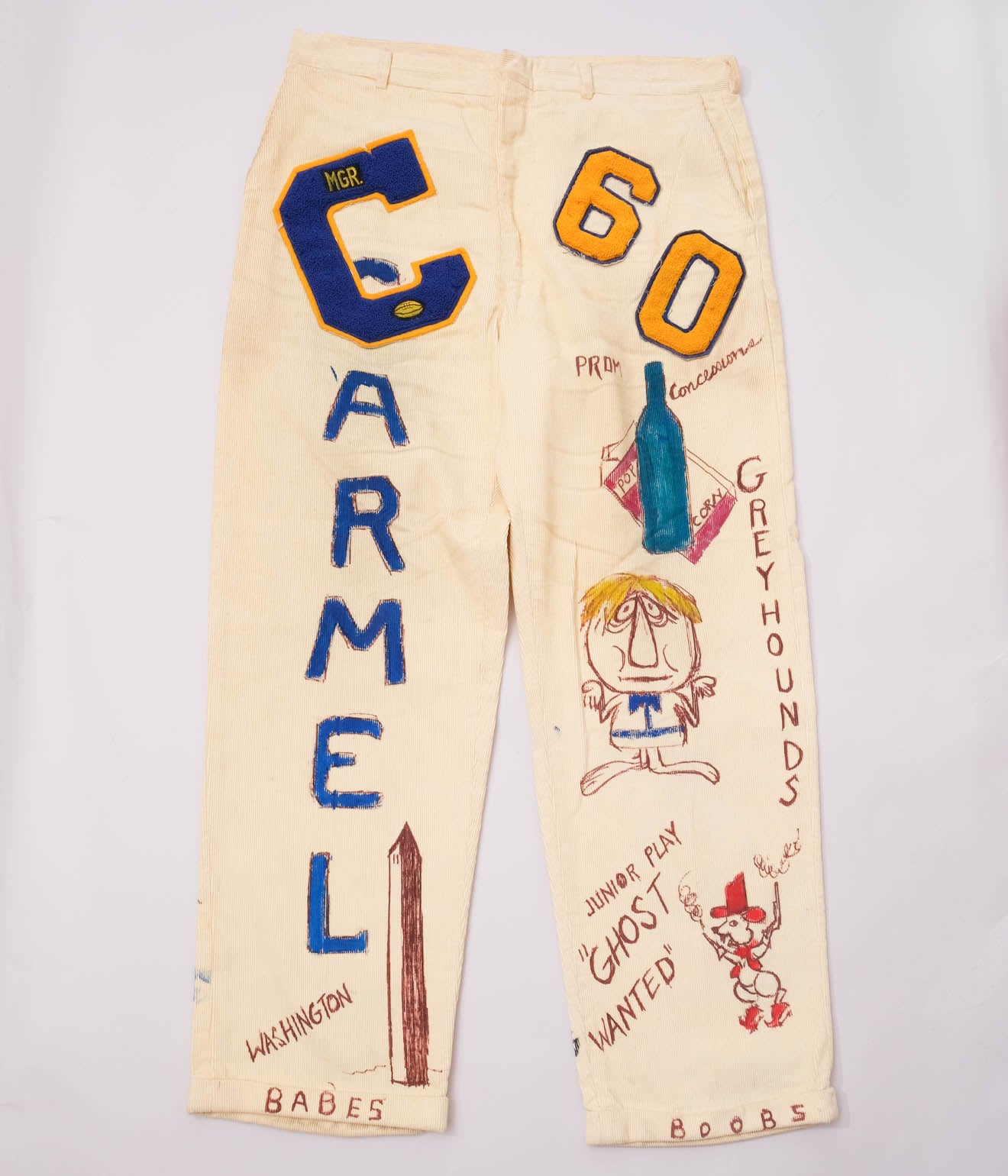 1960's Corduroy Memorial Pants (Beige)