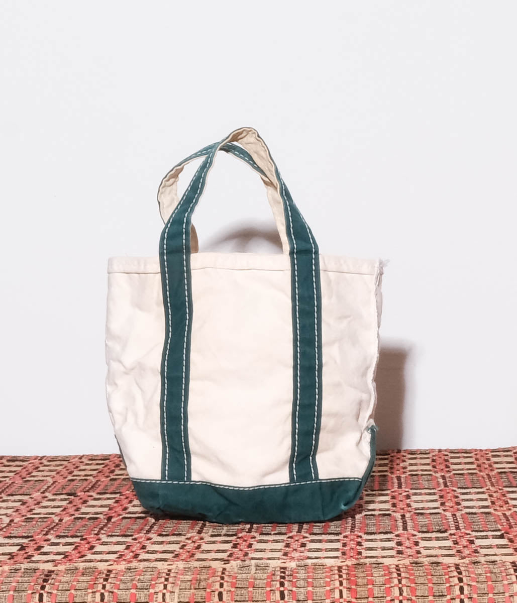 90's L.L.Bean Tote Bag (Natural×Green)