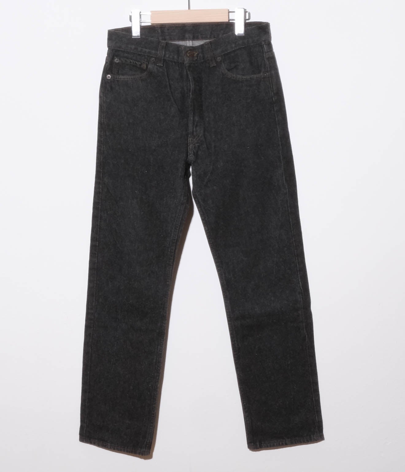 90's  Levi's 501 Black Denim Pants (Black)