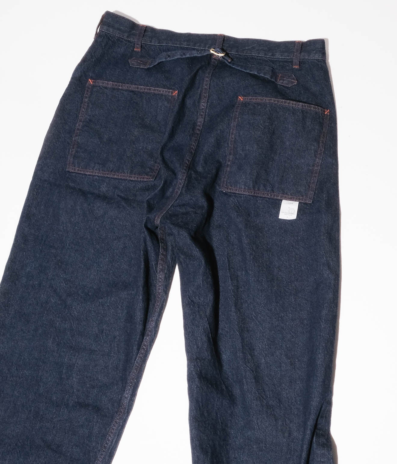 Gurank Denim work trousers indigo デニム Gurank Denim work trousers size 2