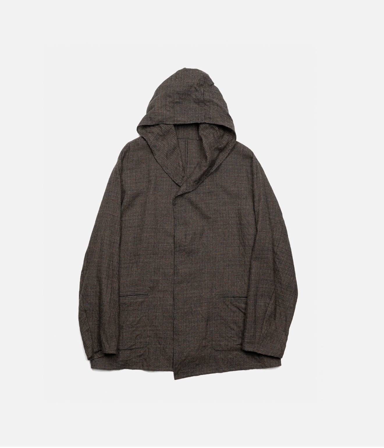 トップス BLACKBIRD HOODED TOILE SHIRT BLACKBIRD 