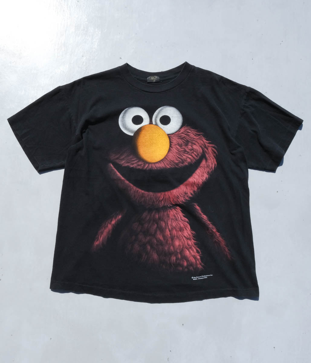 エルモ ELMOシャドーTシャツ セサミストリートXL 90's Sesame Street ELMO Shadow Tee – Lakewood Clothing