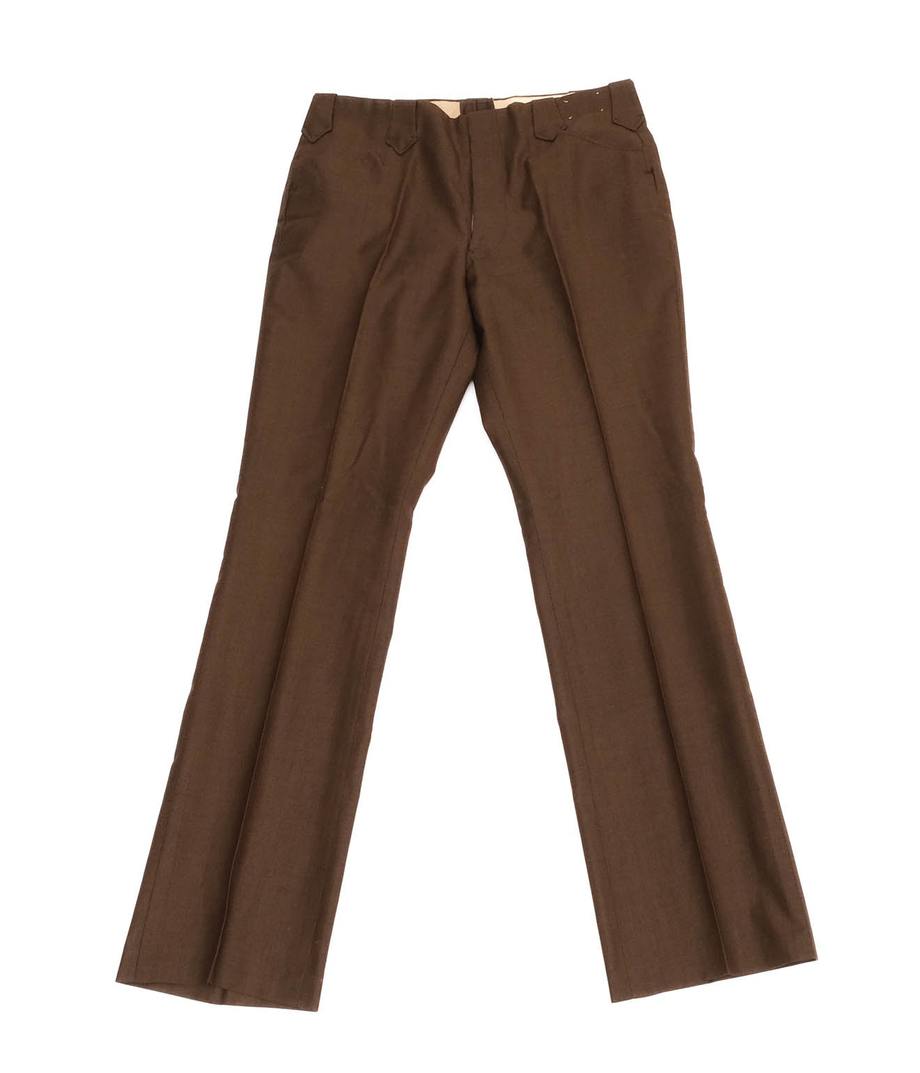 Deadstock 1960's EPRO  Wool Western Pants (Brown)