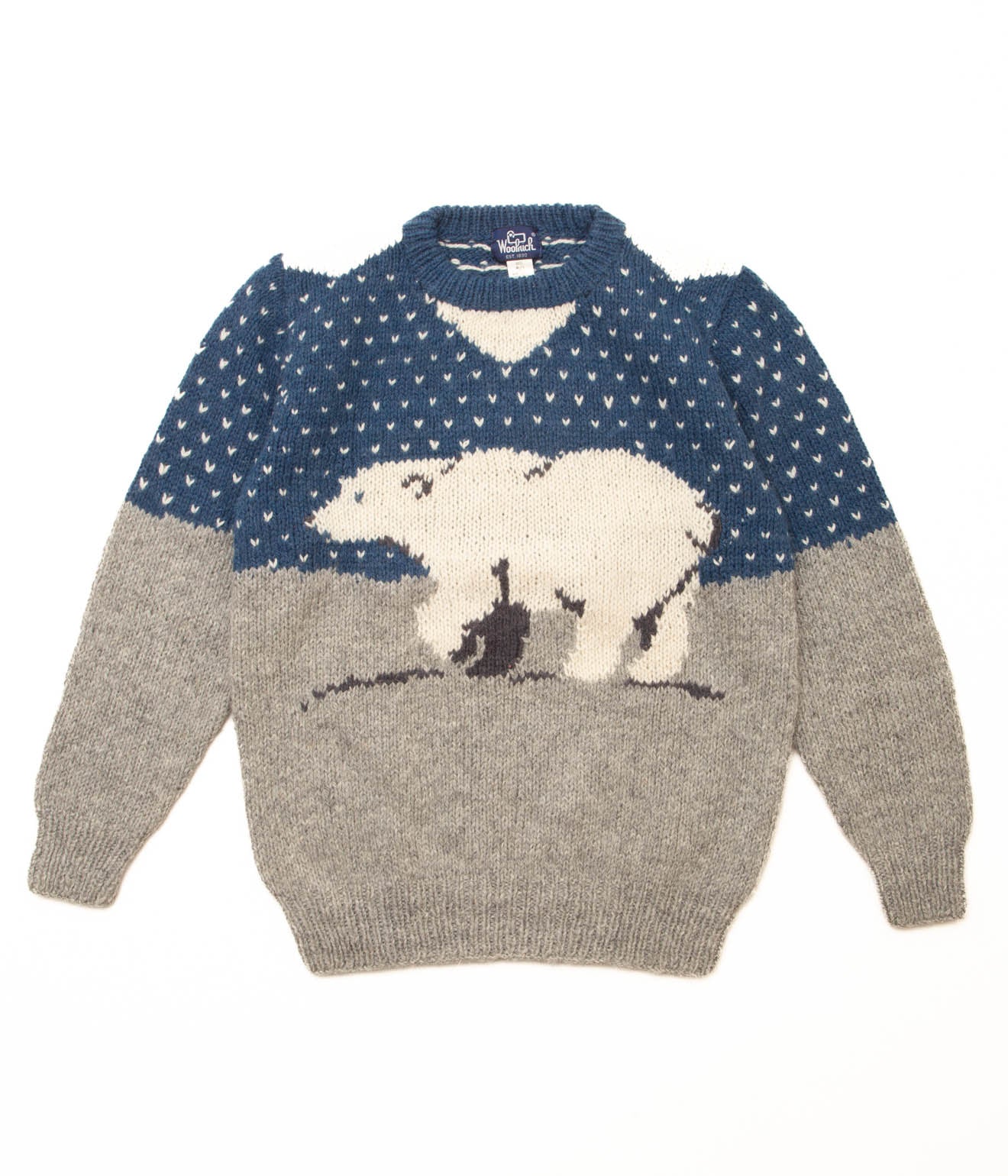 80's Woolrich Polar Bear Sweaters (Blue)