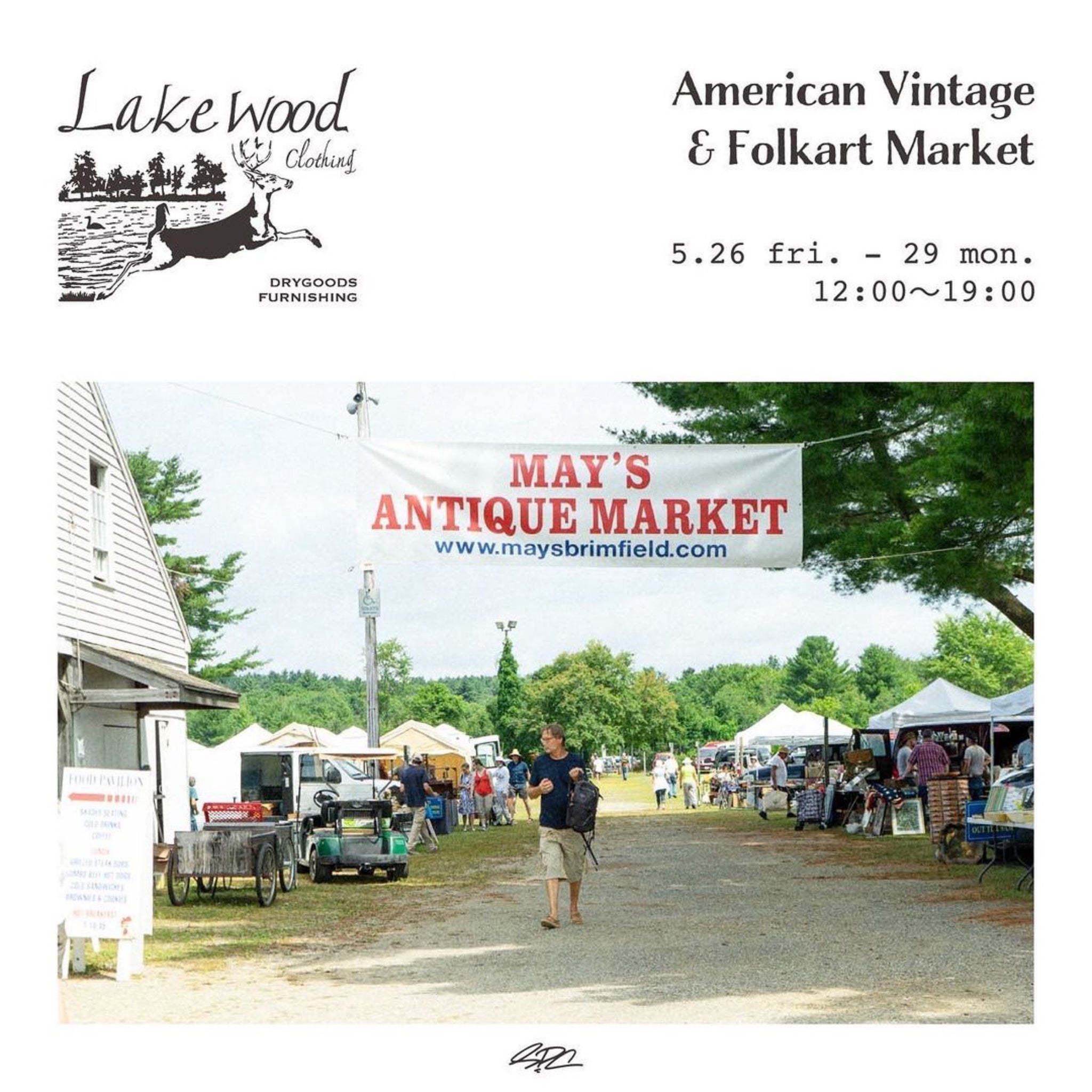 Lakewood Clothing “American Vintage & Folk Art Market” @ SPC