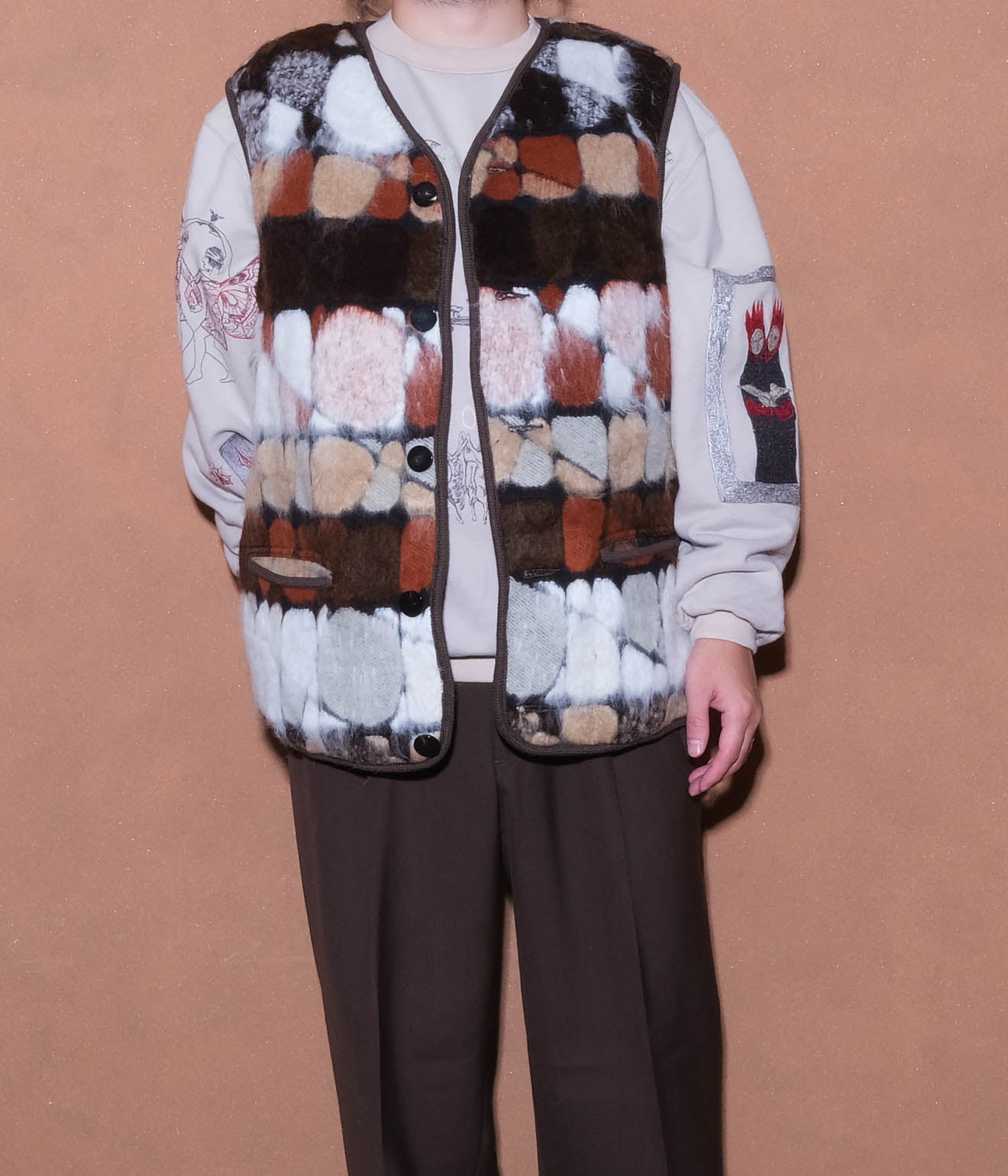 トップス BLACKBIRD Jerkin vest 24AW BLACKBIRD Jerkin vest 24AW - メルカリ