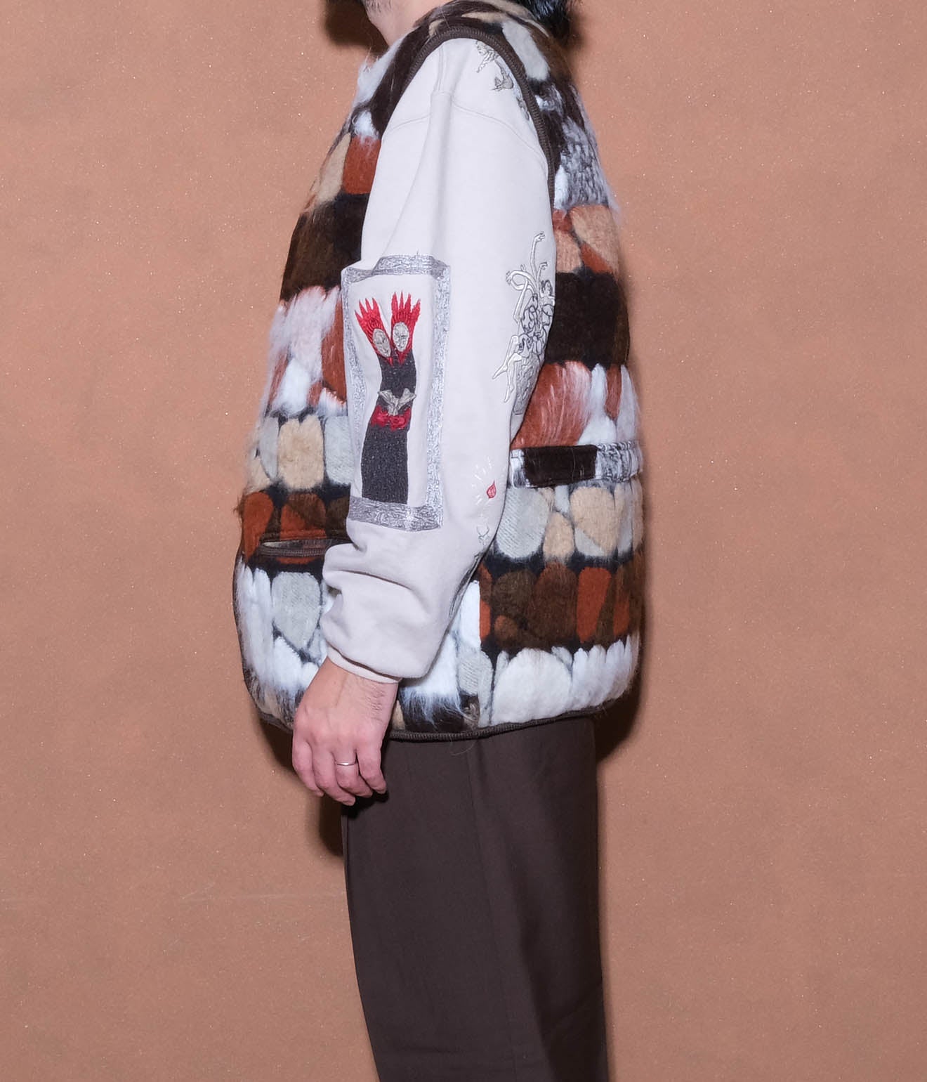 トップス BLACKBIRD Jerkin vest 24AW kink