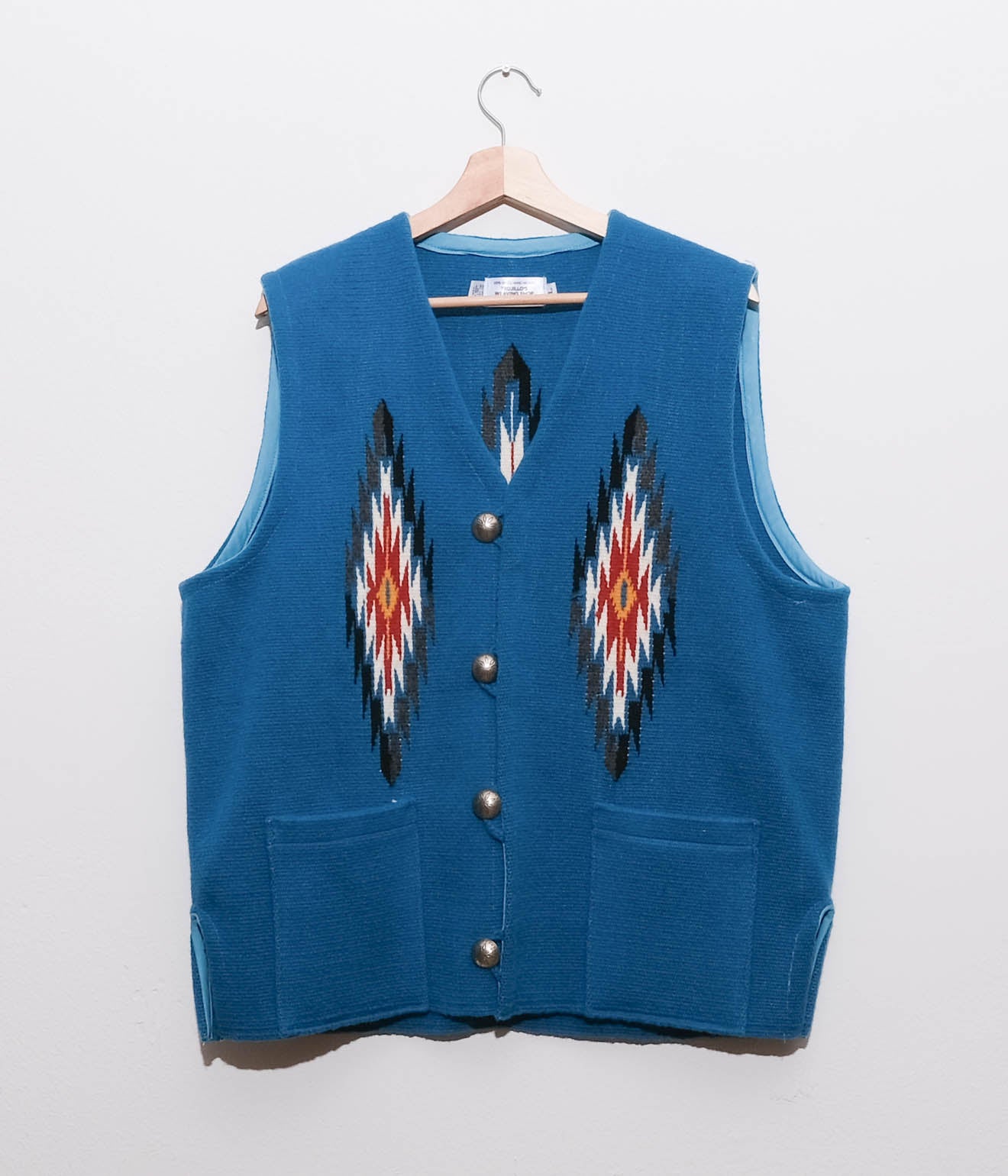 t*o様 新品TRUJILLO'S CHIMAYO VEST TURQUOISE TRUJILLO'S for Lakewood Clothing CHIMAYO VEST (Turquoise)