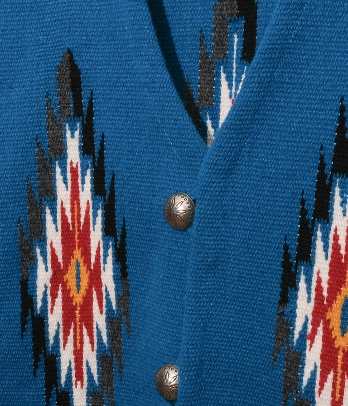 TRUJILLO'S for Lakewood Clothing CHIMAYO VEST (Turquoise)