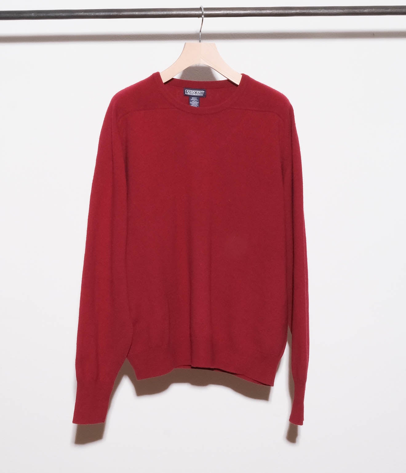 90's LAND'S END Lamswool Sweaters (Bordeaux)