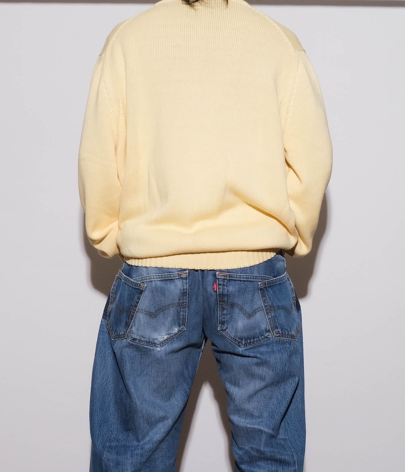 90's Paul Stuart V Neck Cotton Sweaters (Yellow) – Lakewood Clothing