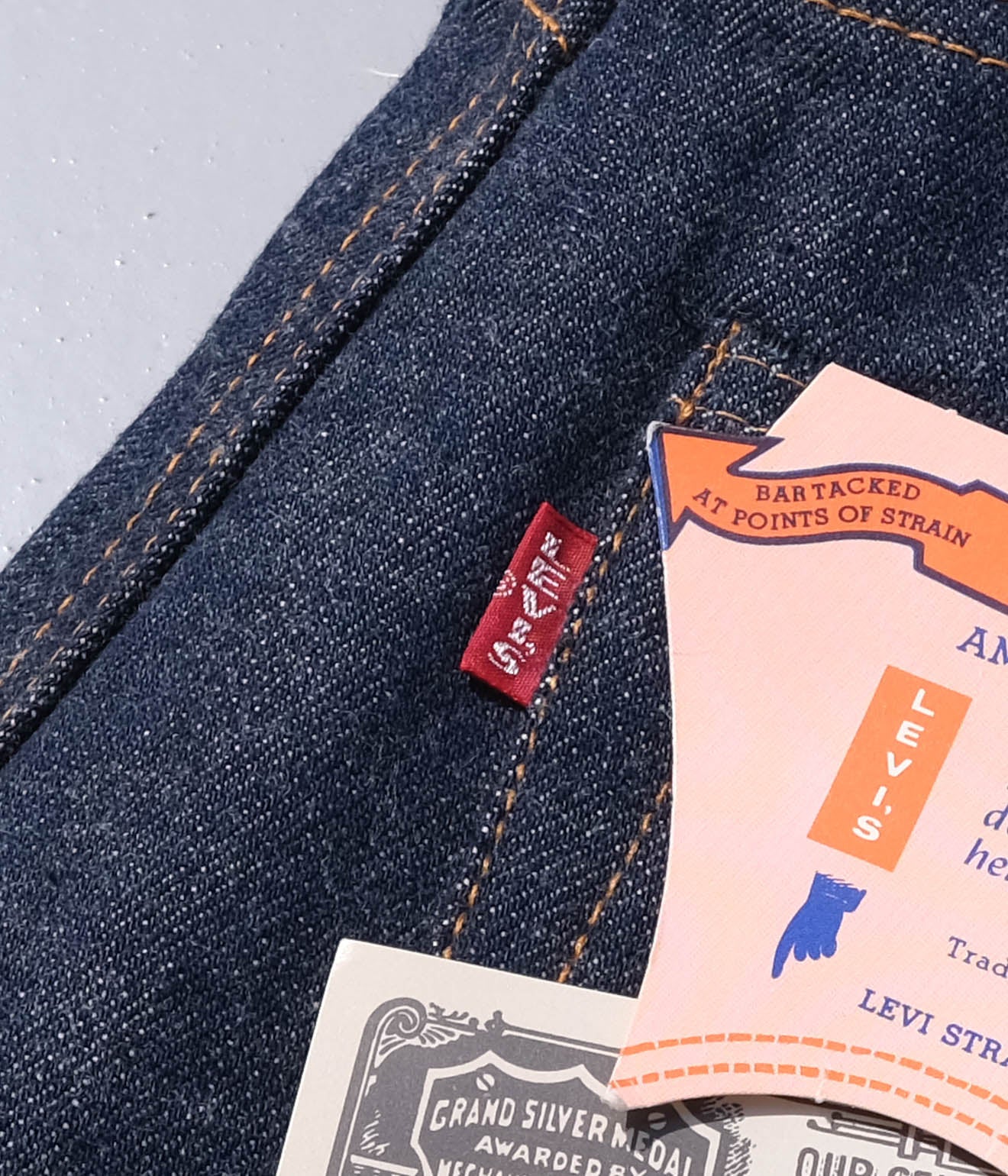 LEVI'S 502 0117 BIGE JEANS（W30 × L34/DEADSTOCK） – Lakewood