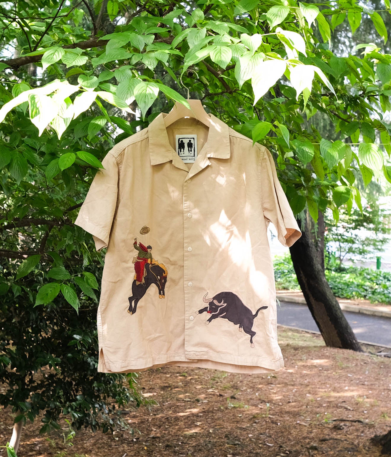 Samuel Zelig "Rodeo Camp Shirt" (Natural Tint)
