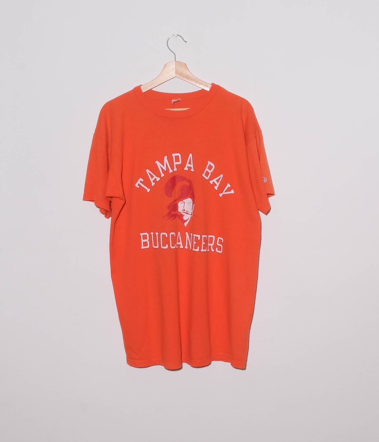 80's Champion Short Sleeve Tee Shirt (Orange)