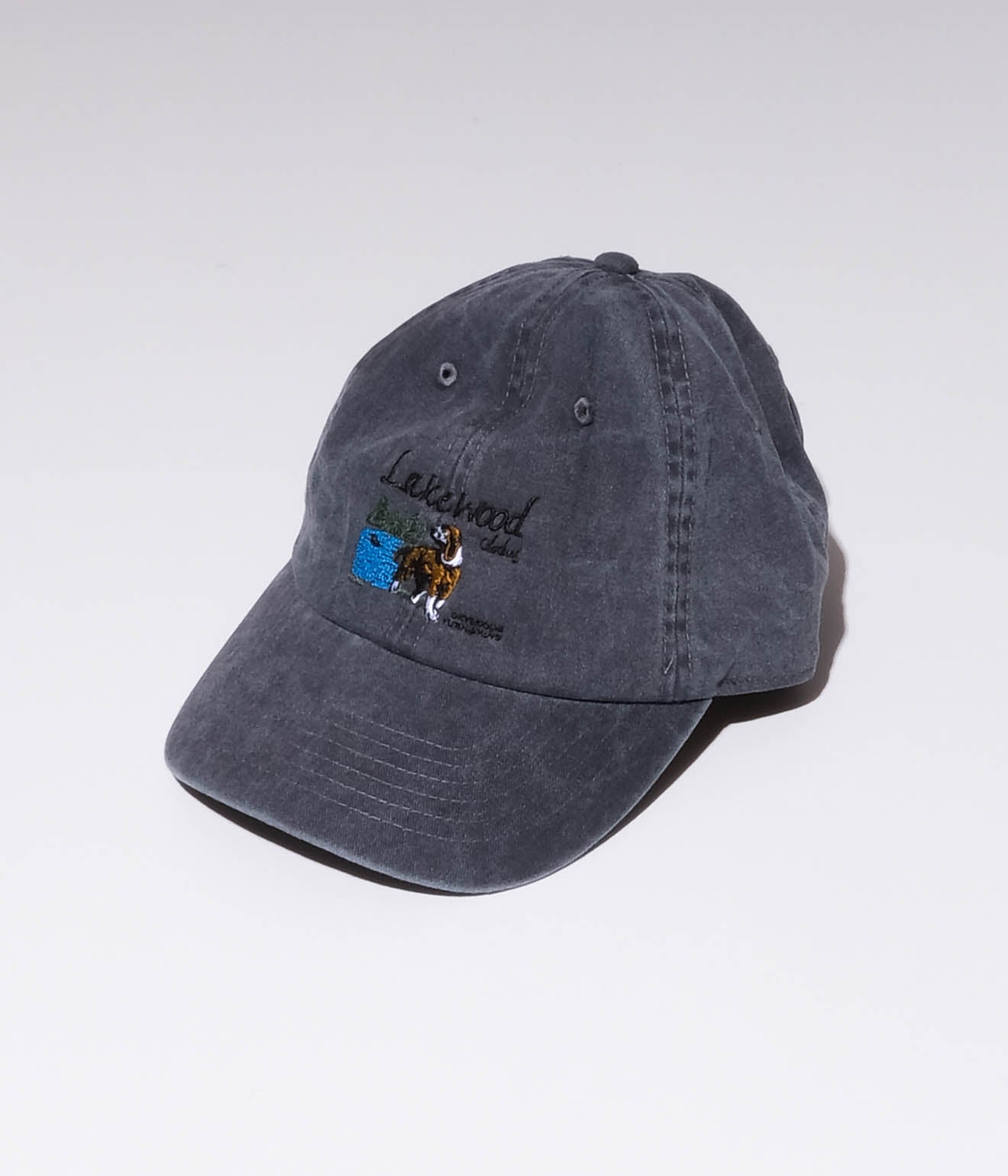 Souvenir Goods "Lakewood Clothing Dog Souvenir Cap" (Charcoal)