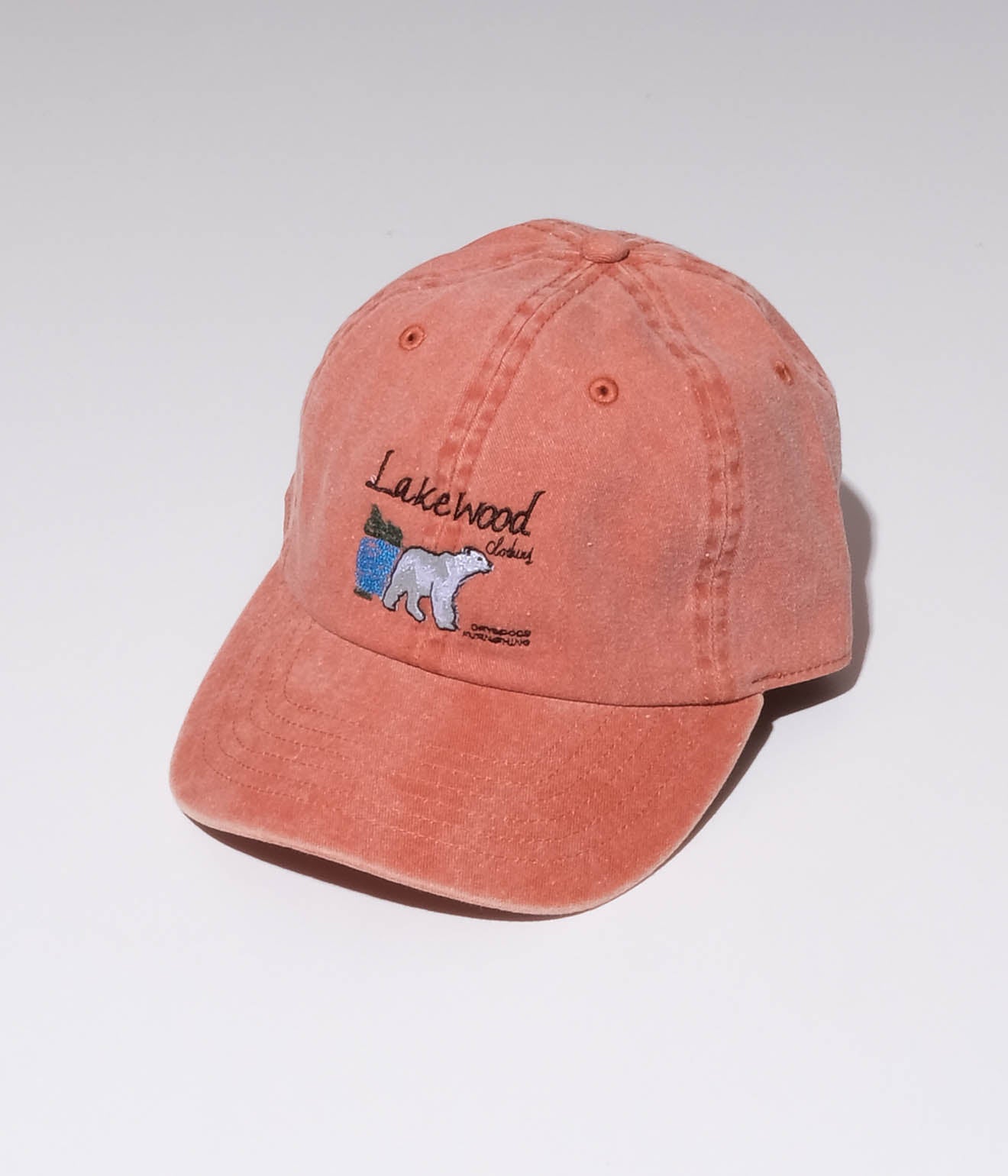 Souvenir Goods "Lakewood Clothing Polar Bear Souvenir Cap" (오렌지)