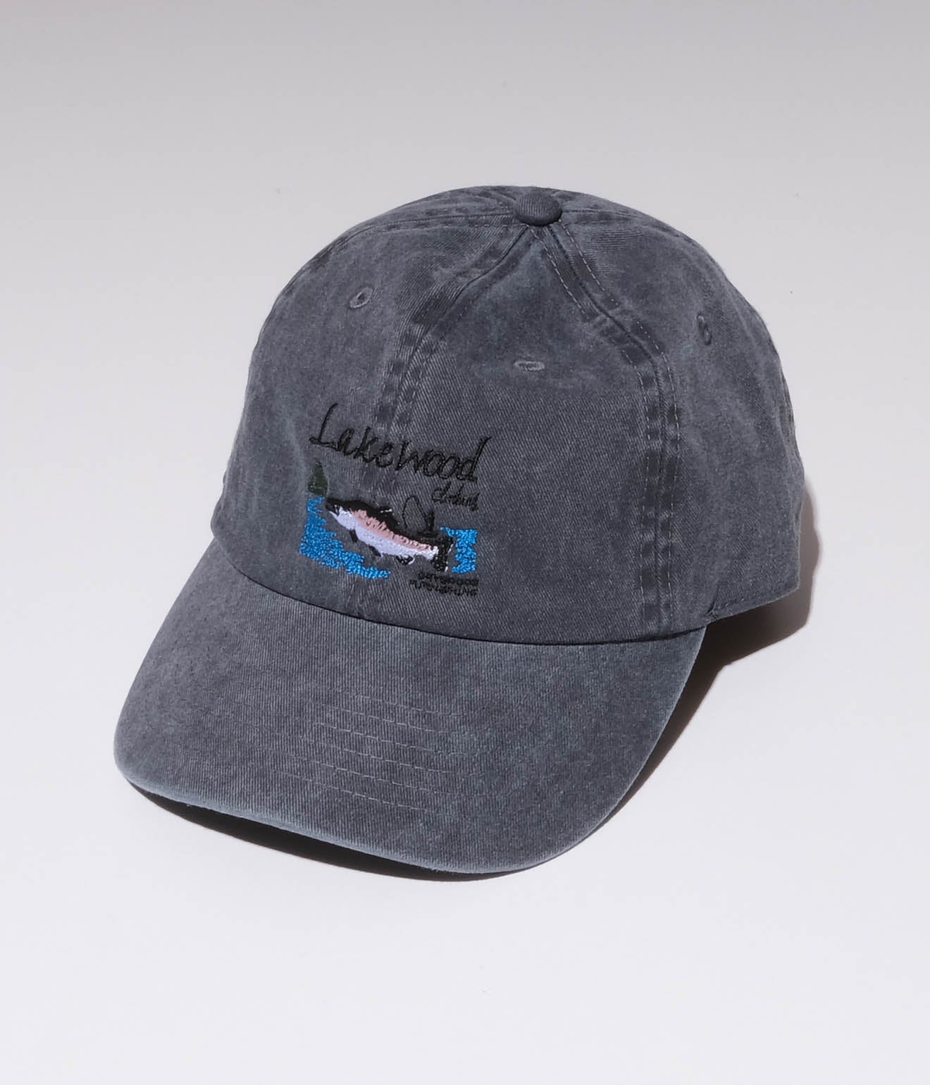 Souvenir Goods "Lakewood Clothing Fish Souvenir Cap" (Charcoal)