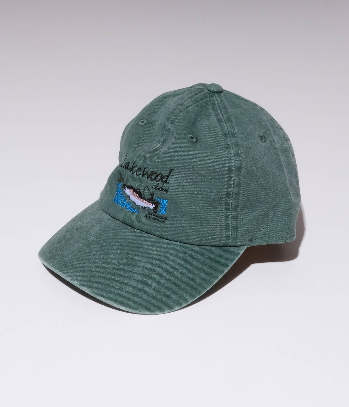 Souvenir Goods "Lakewood Clothing Fish Souvenir Cap" (그린)