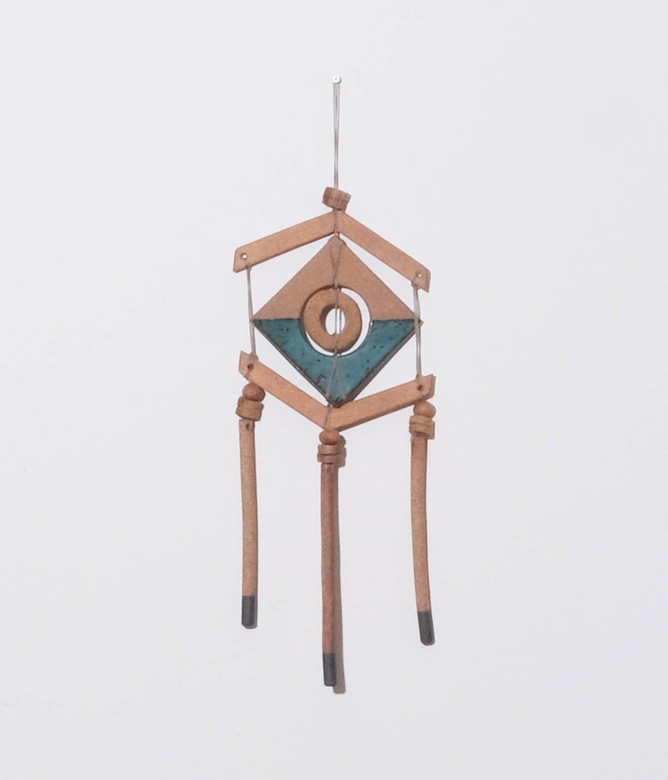 IDEE購入 heather levine ウォールハンギングオブジェ ブルー系 一点物】Heather Levin Wall Hanging｜これまでに販売した商品