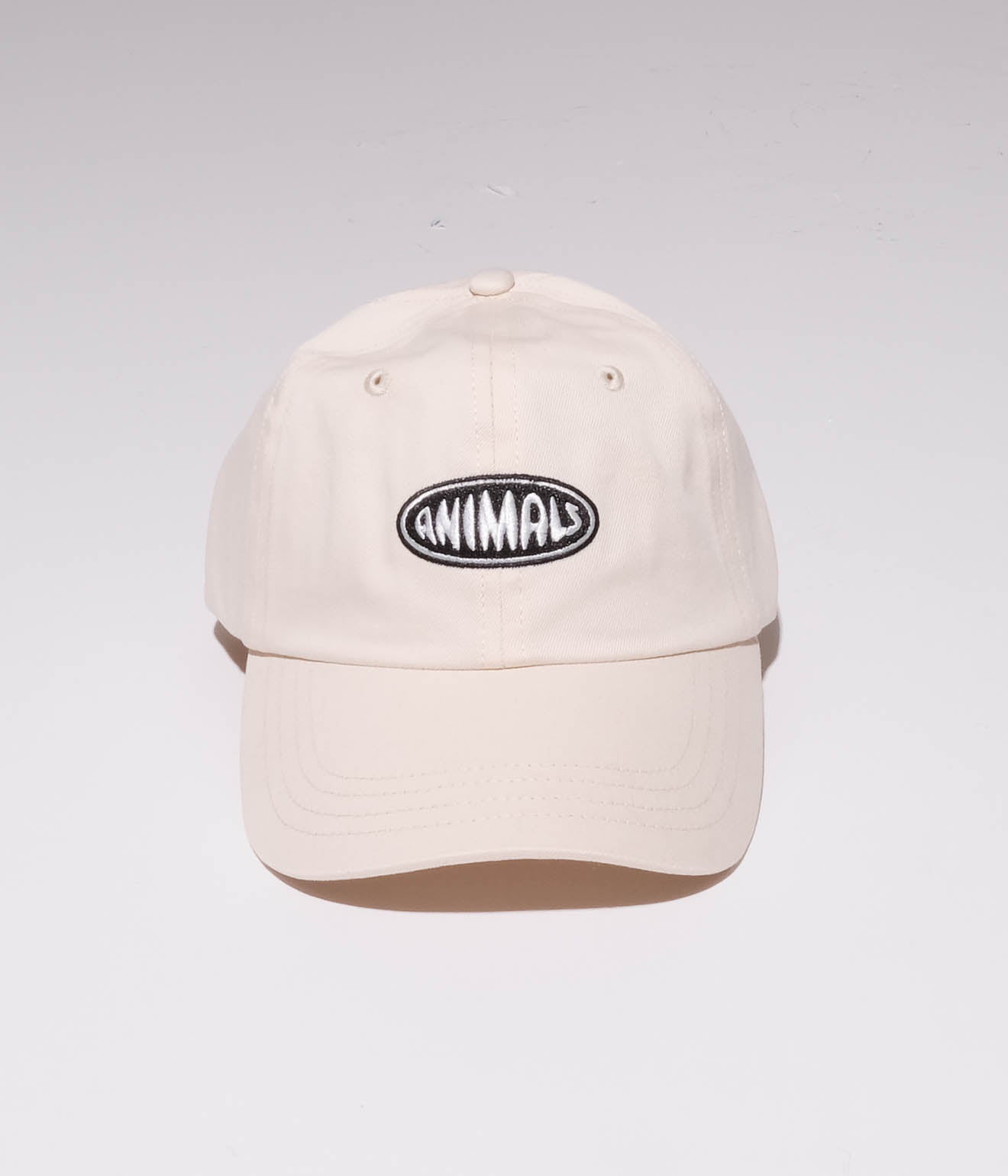 STUDIO WEAREALLANIMALS "Oval Logo CAP" (Off White)