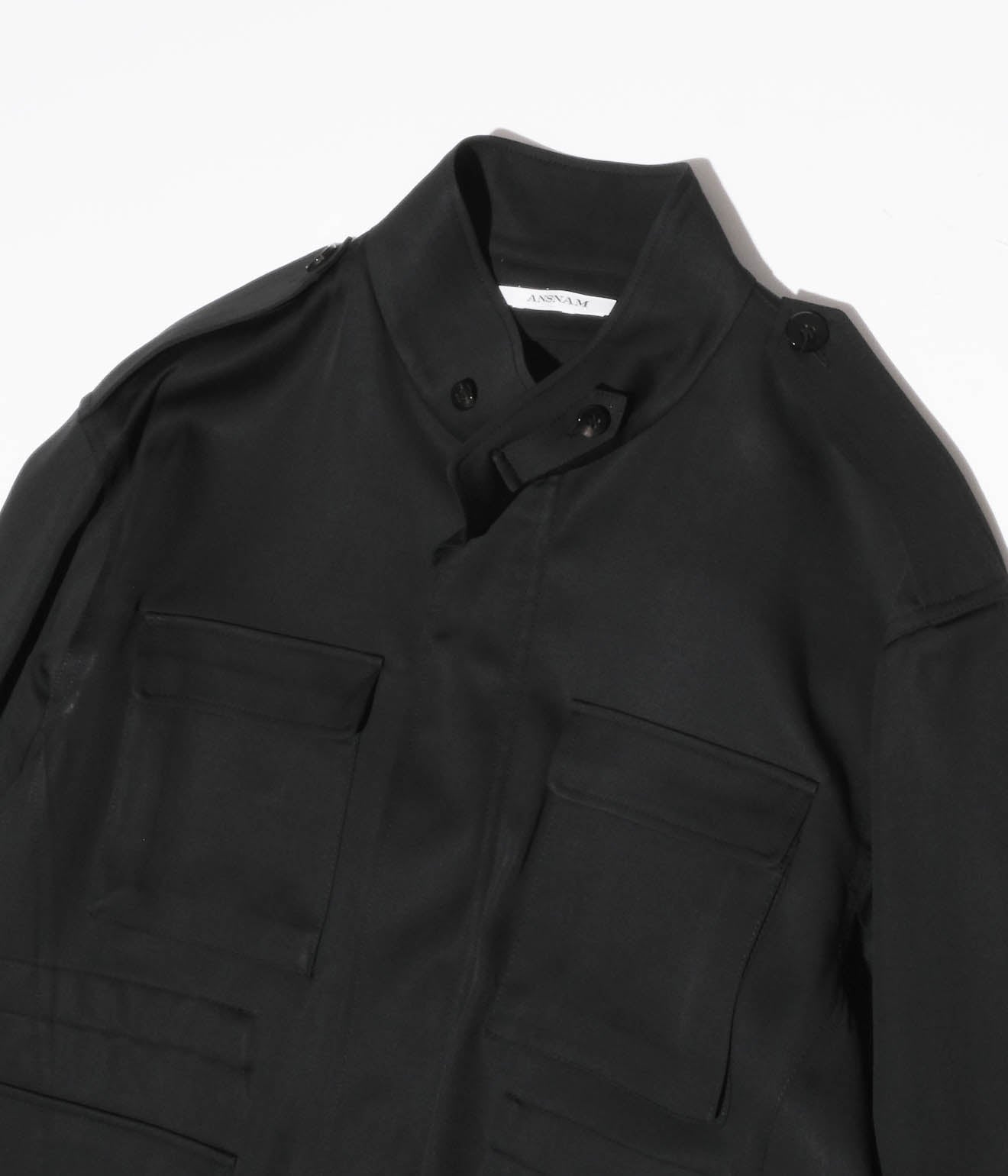 ANSNAM "M-65 Jacket Wide" (Black)