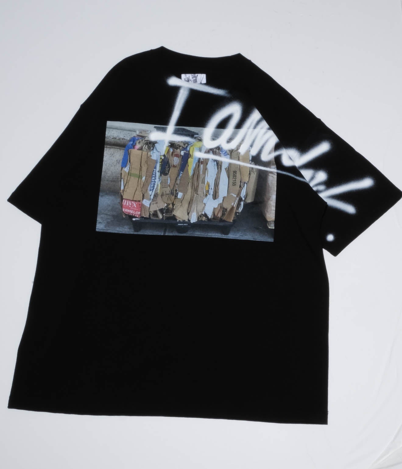 【新品】I am dork　Trash Printed T-shirt I am dork / Trash Print T-Shirts(White) | PARK