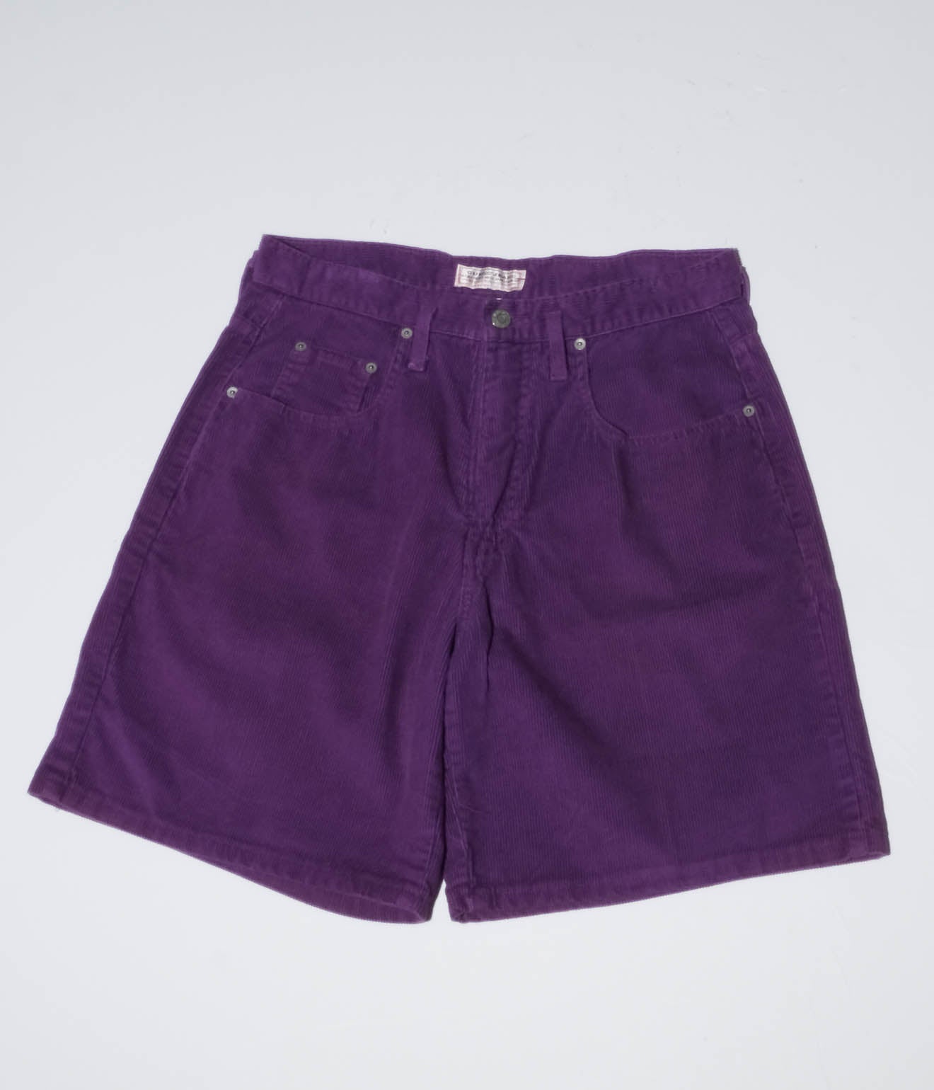 90's GUESS JEANS Corduroy Shorts (Purple)