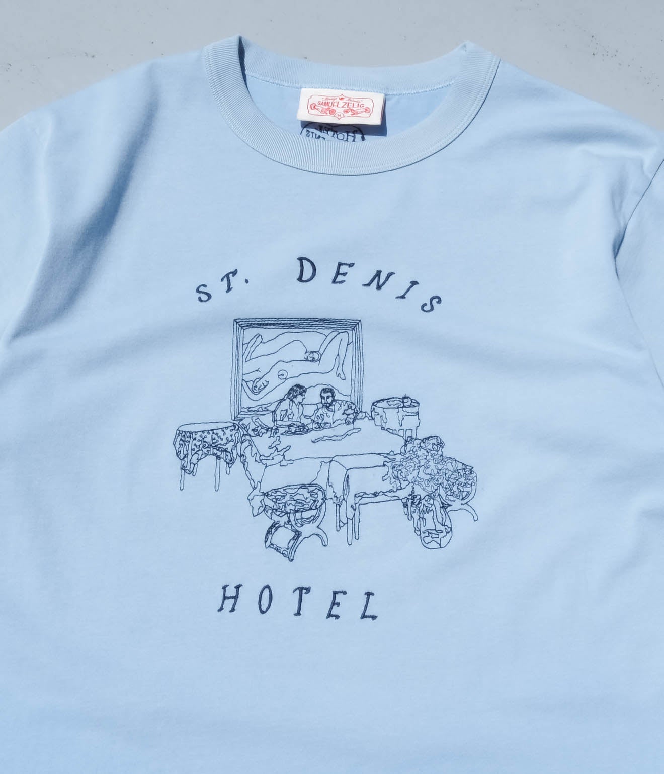 Samuel Zelig "HOTEL TEE" (Light Blue)