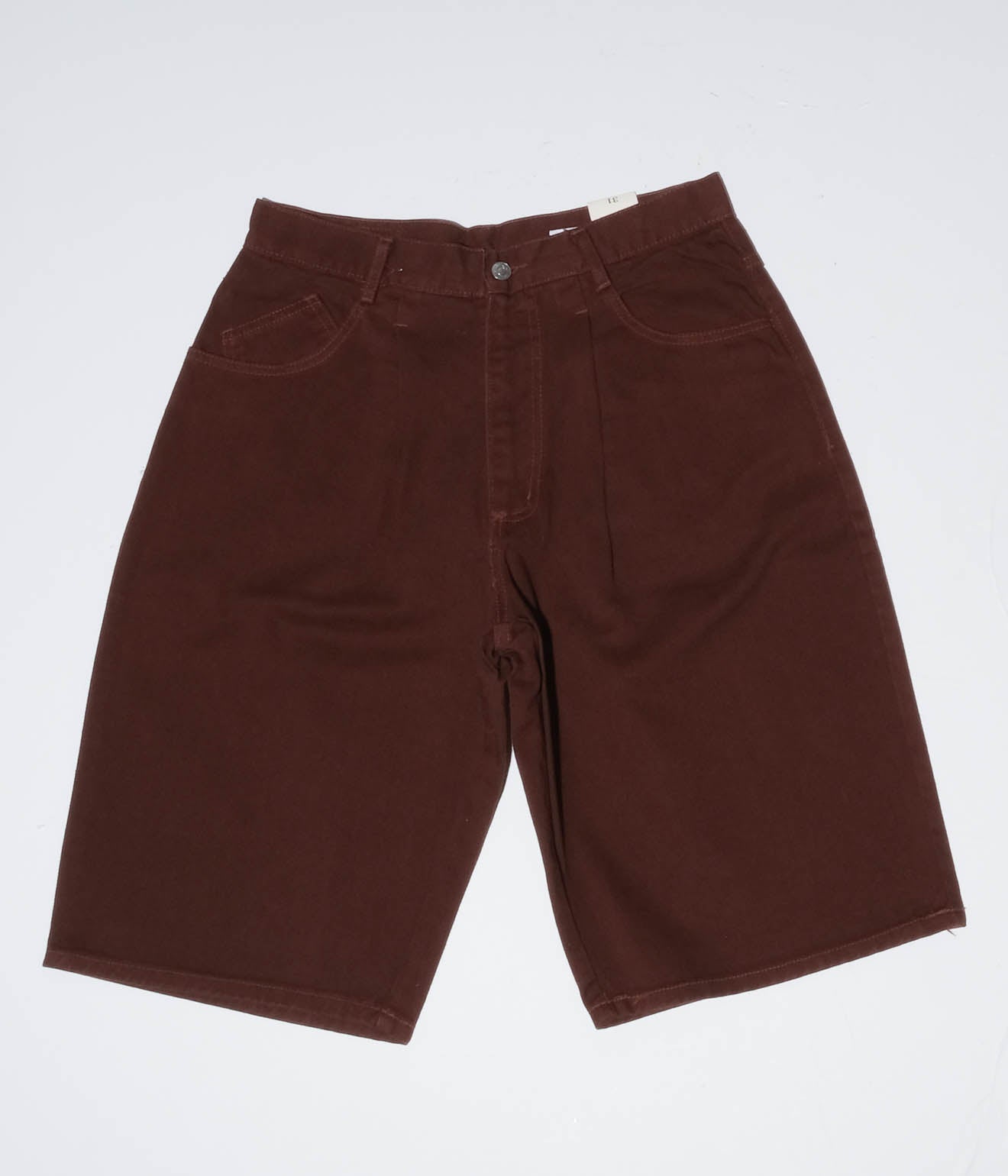 Deadstock 90's RODIN INTERNATIONAL SHORT PANTS (Brown)