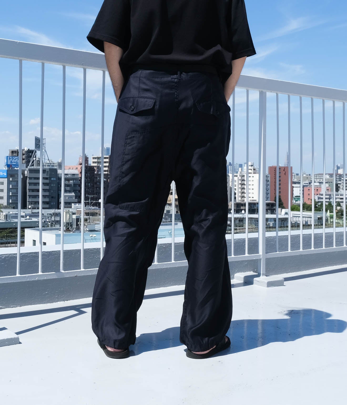 【極美品】Gurank グランク LM Flight Pants ネイビー36 Gurank 