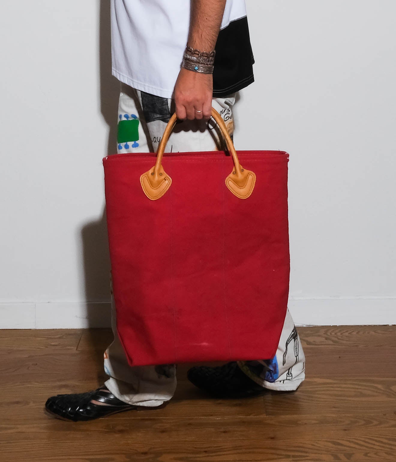 L.L.Bean Log Carry Tote (Red) – Lakewood Clothing