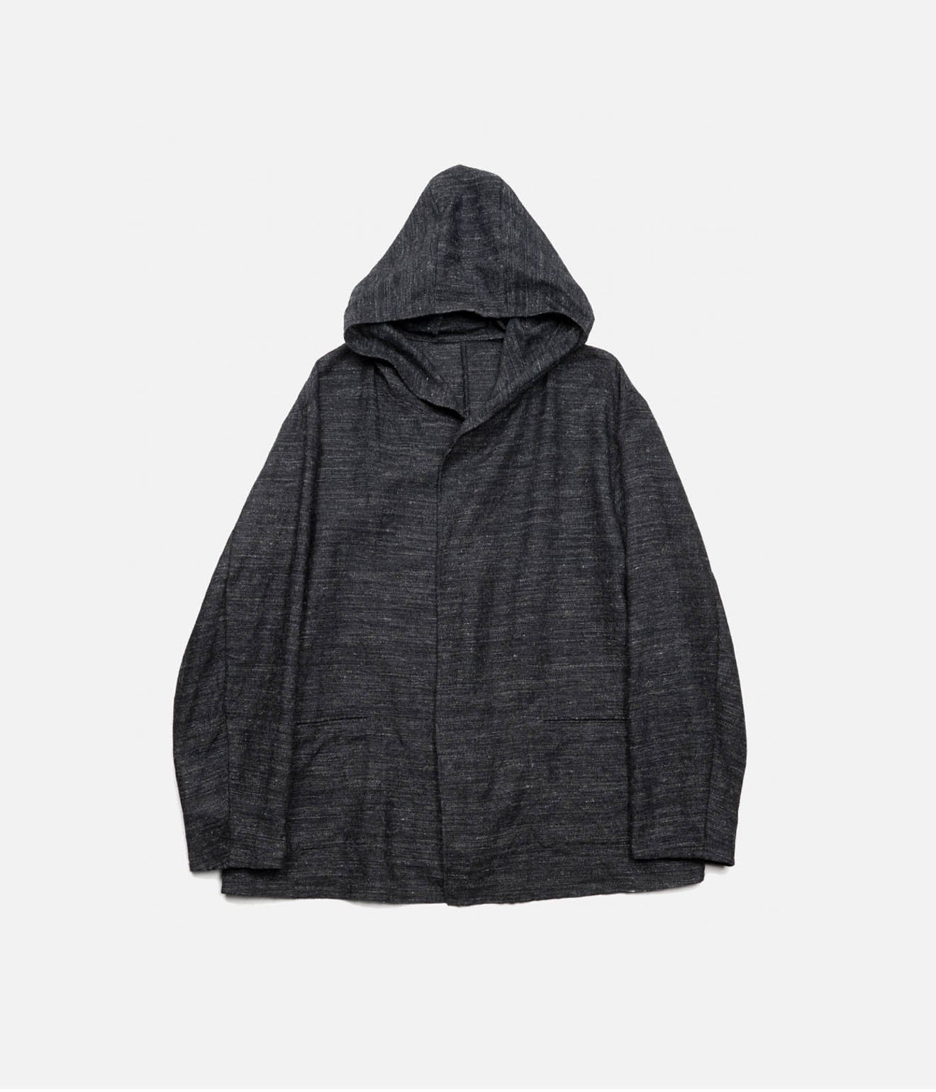 BLACKBIRD "Hooded Toile Shirt" (Charcoal)