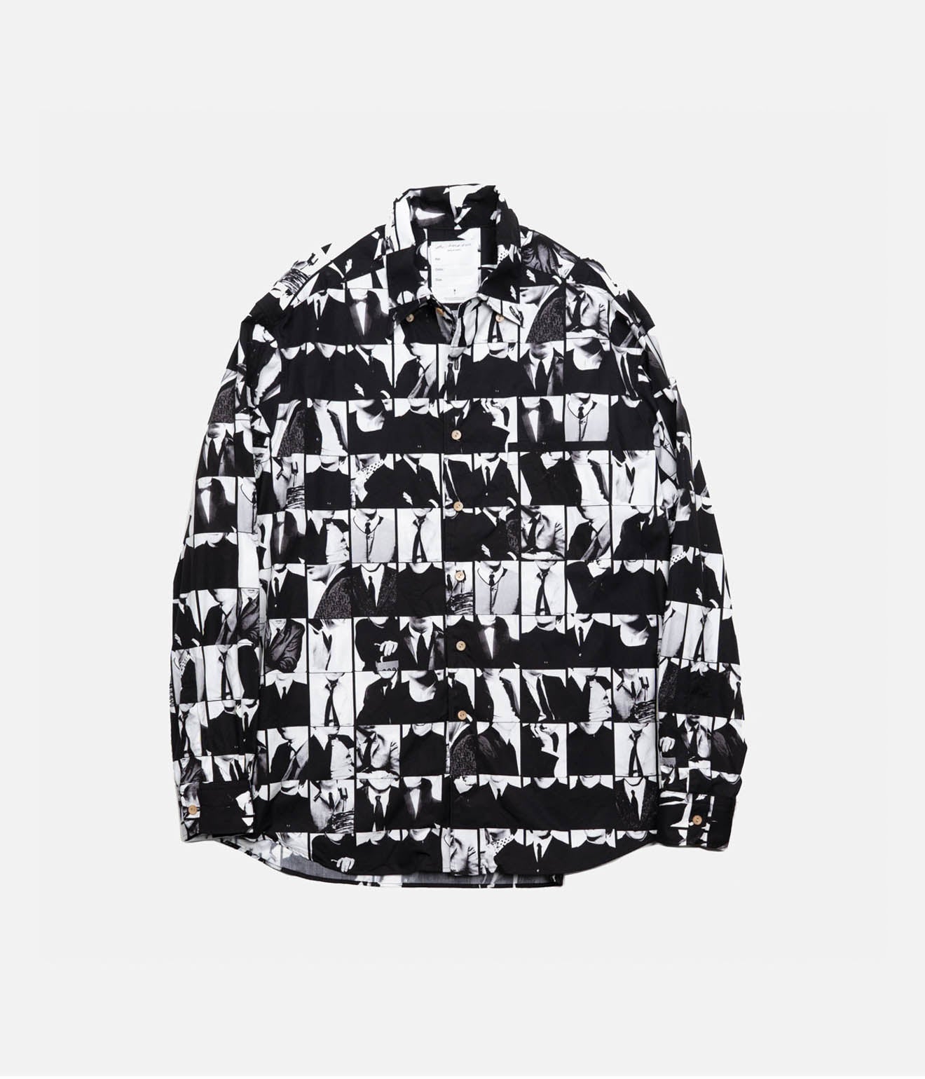 BLACKBIRD "Italian Collar Button Down Shirt " (Print)