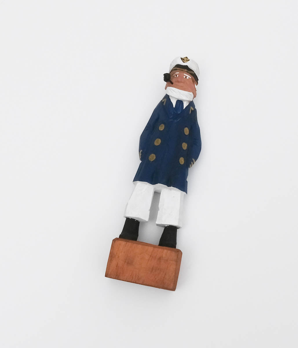 Vintage Folkart "Sailor Wood Figure"