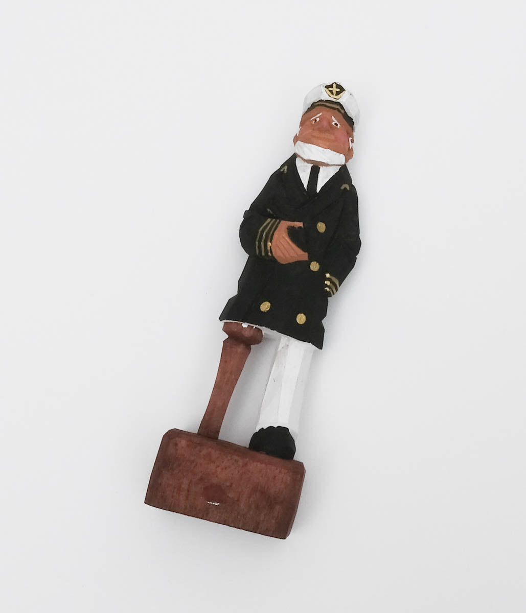 Vintage Folkart "Sailor Wood Figure"