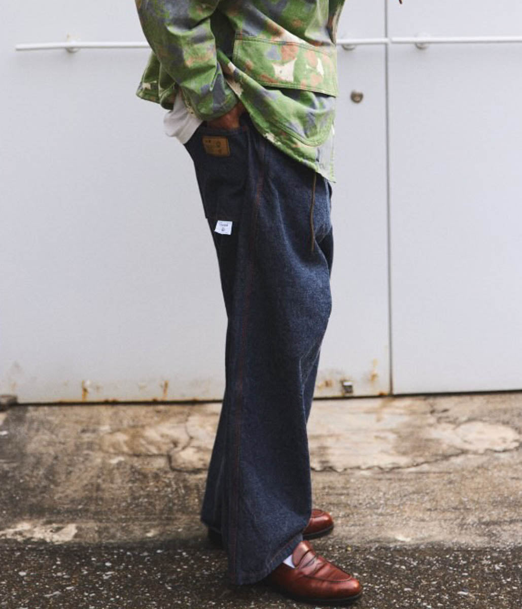 Gurank "13oz Raw Denim Painter Pants wt" (IND)