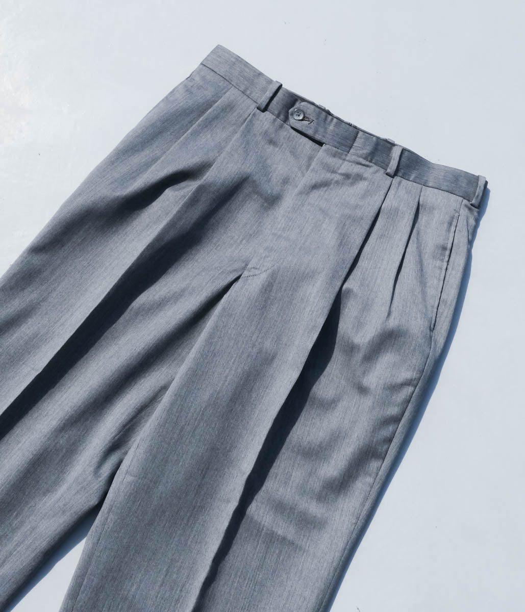 2 Tuck Slacks (Grey)