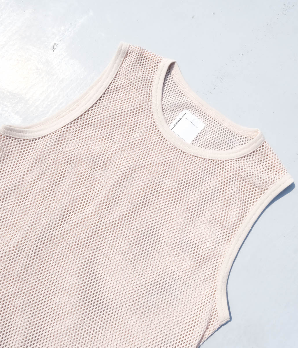 【未使用】BLACKBIRD Mesh Tanktop BEIGE サイズ1 blackbird メッシュタンクトップ サイズ1 ベージュ BLACKBIRD