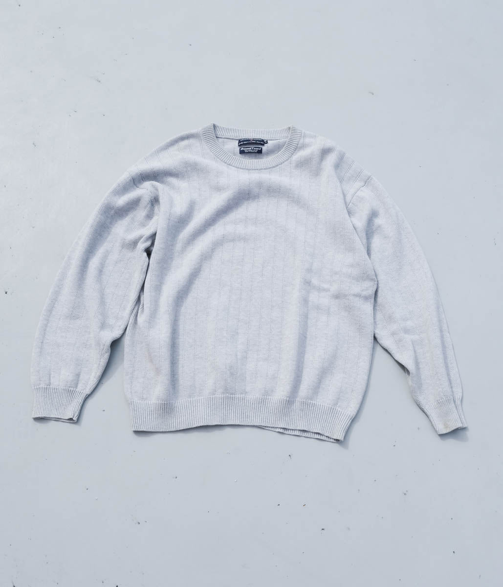 90's HATHAWAY SPORT "Combed Cotton Sweater"