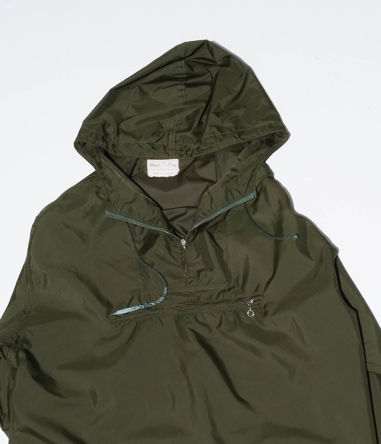 60's White Stag "Nylon Anorak Parka" (Green)