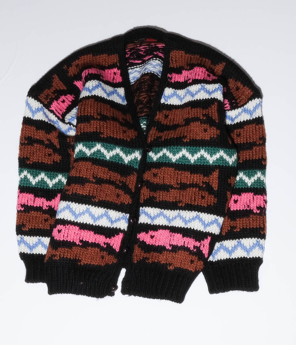 Gurank "Hand Knitting Cardigan" (BLK)