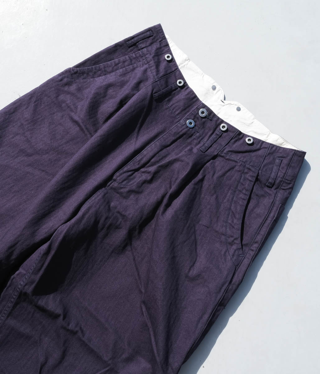 【新品】25aw グランク　HB Work Pants ネイビー 34 新品】25aw グランク HB Work Pants ネイビー 34 Gurank 