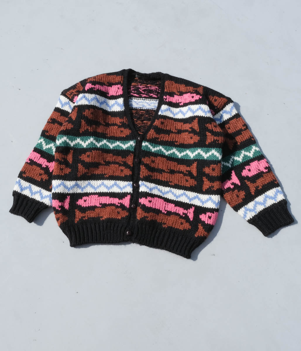 Gurank "Hand Knitting Cardigan" (BLK)