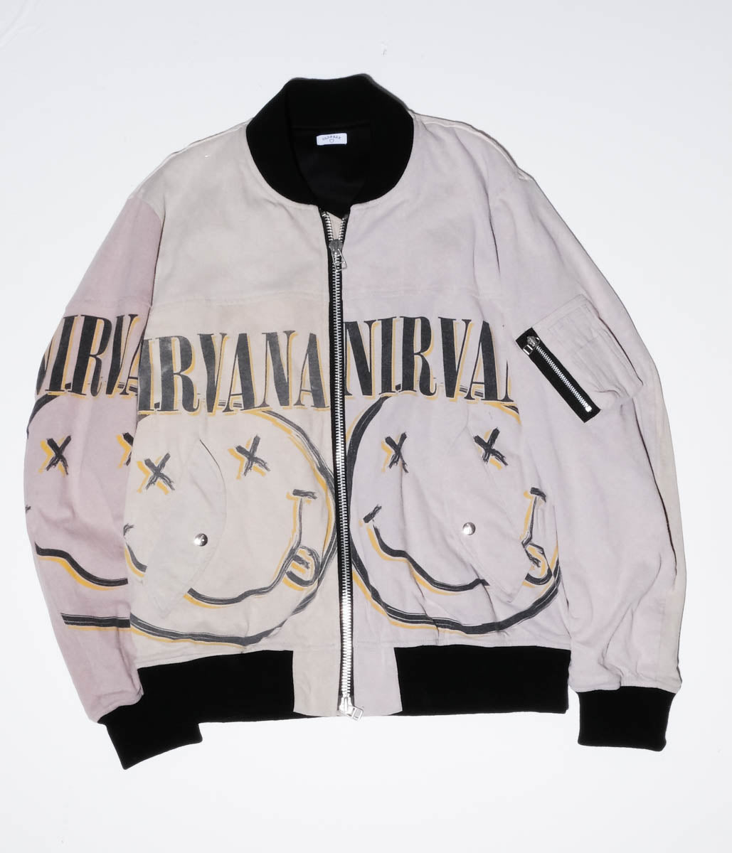 OLDPARK "FLIGHT JACKET" (Fade Beige)