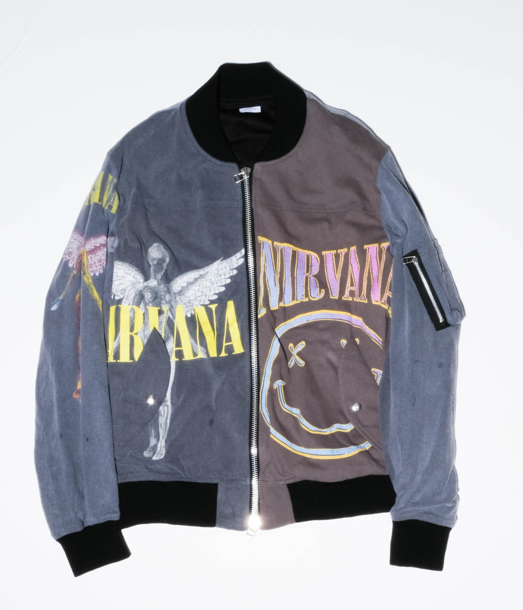 OLDPARK "FLIGHT JACKET" (Fade Black)