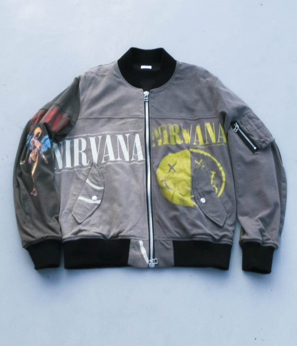 OLDPARK "FLIGHT JACKET" (Fade Black)