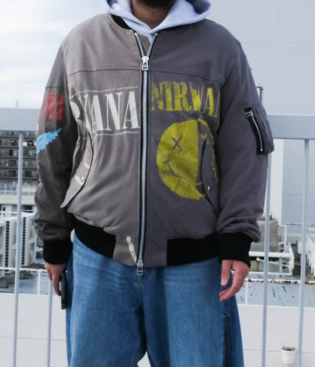 OLDPARK MA-1 オールドパークflight jacket XX OLDPARK 