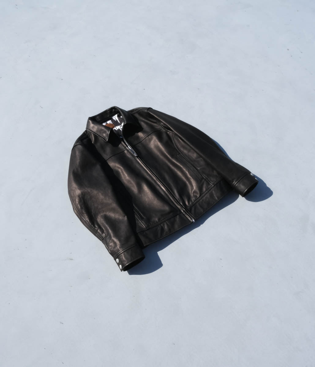 BLACKBIRD "Single Breasted Riders Jacket" (Black)