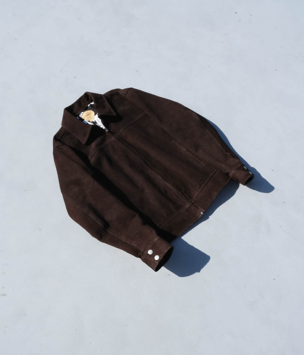 BLACKBIRD "Single Breasted Riders Jacket" (Brown)